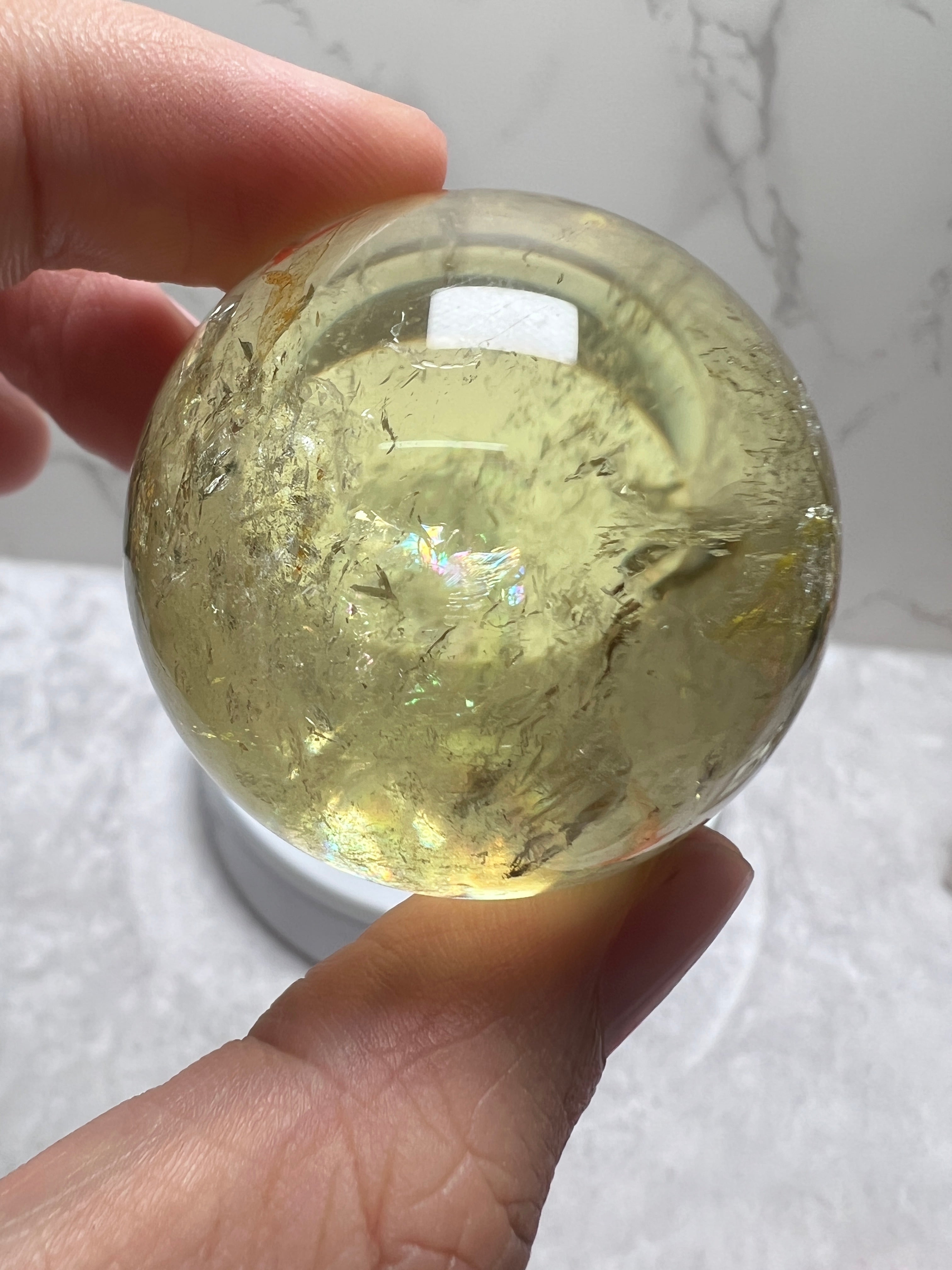 黃水晶 球-44mm+