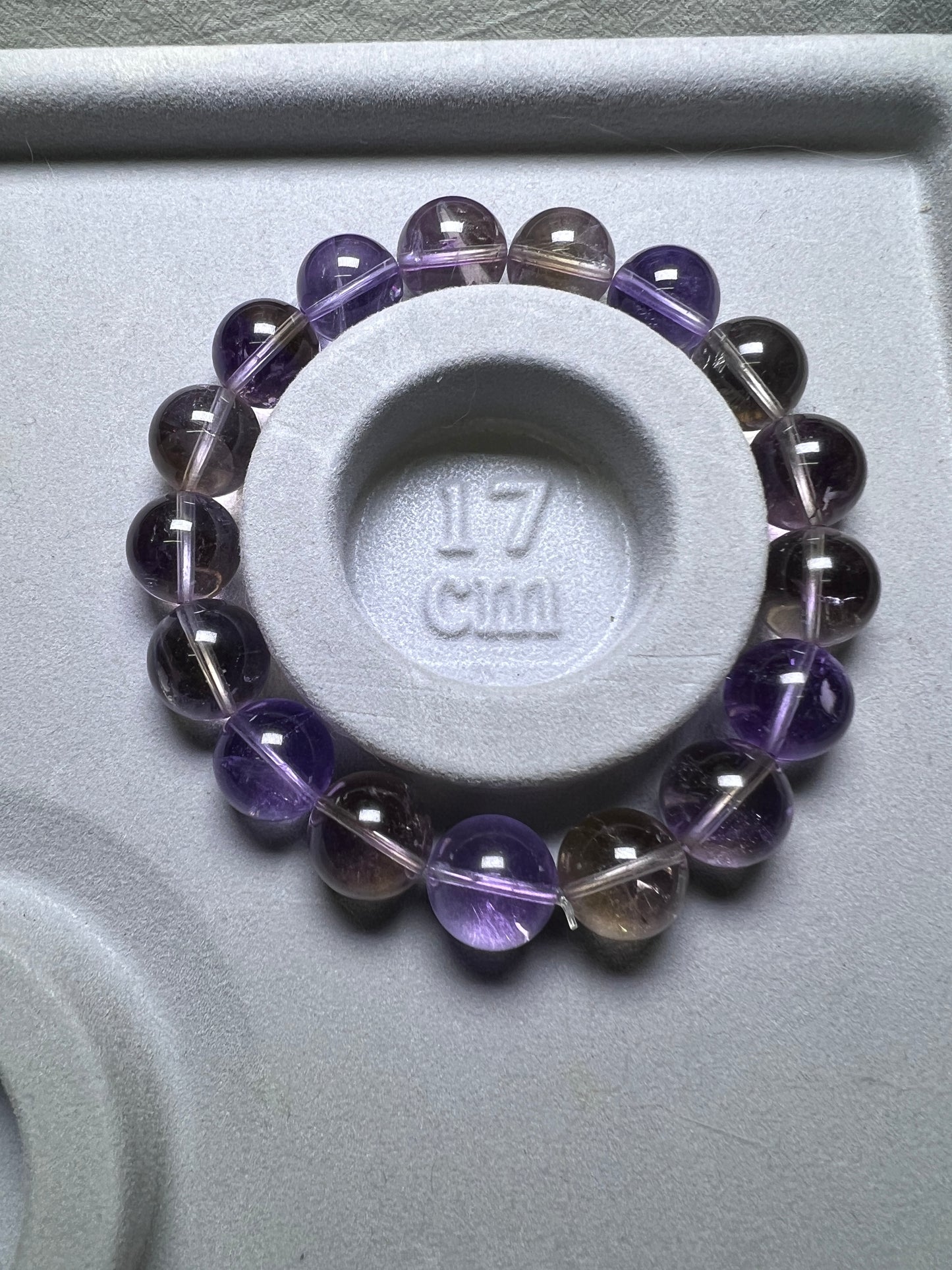 紫黃晶 手串-13mm+
