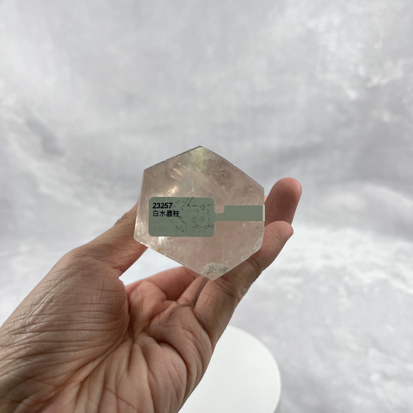 白水晶柱-46*117mm+