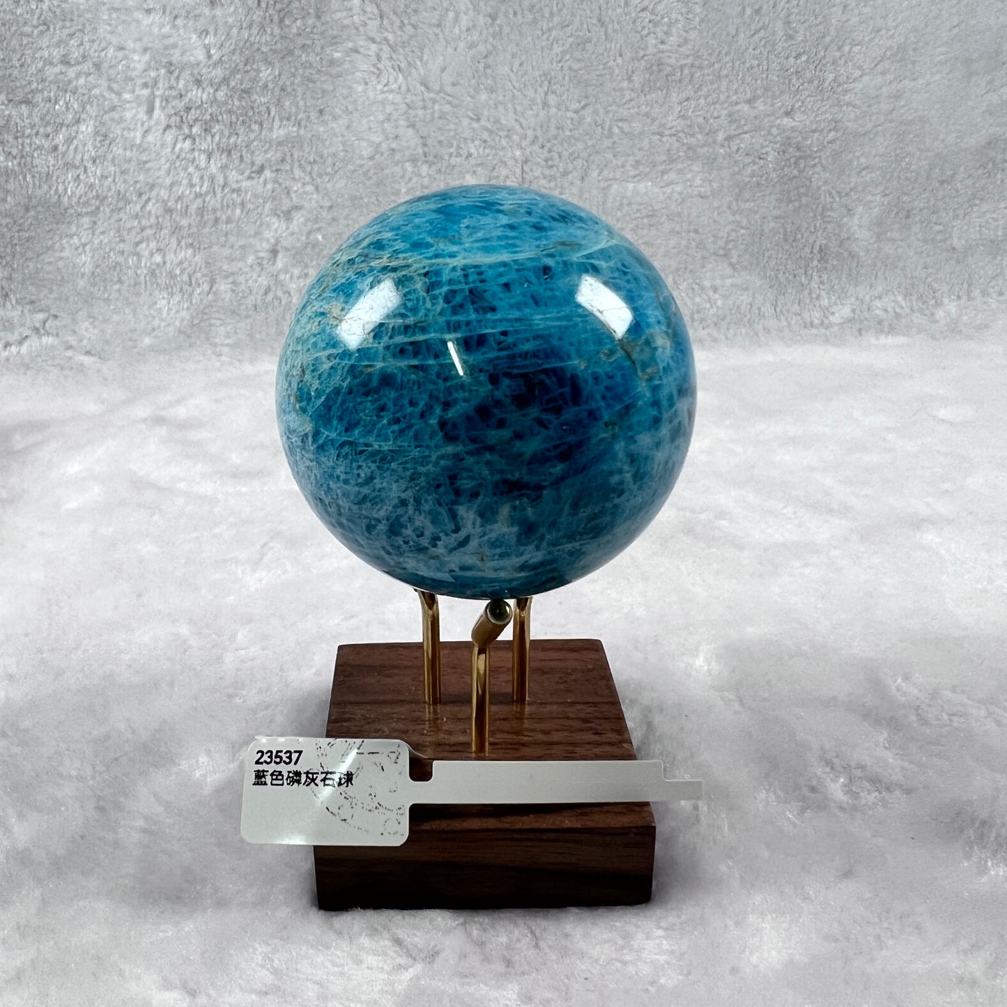 藍色磷灰石球-61mm+
