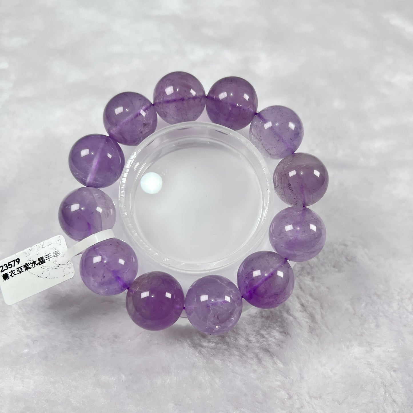 薰衣草紫水晶手串-18mm+