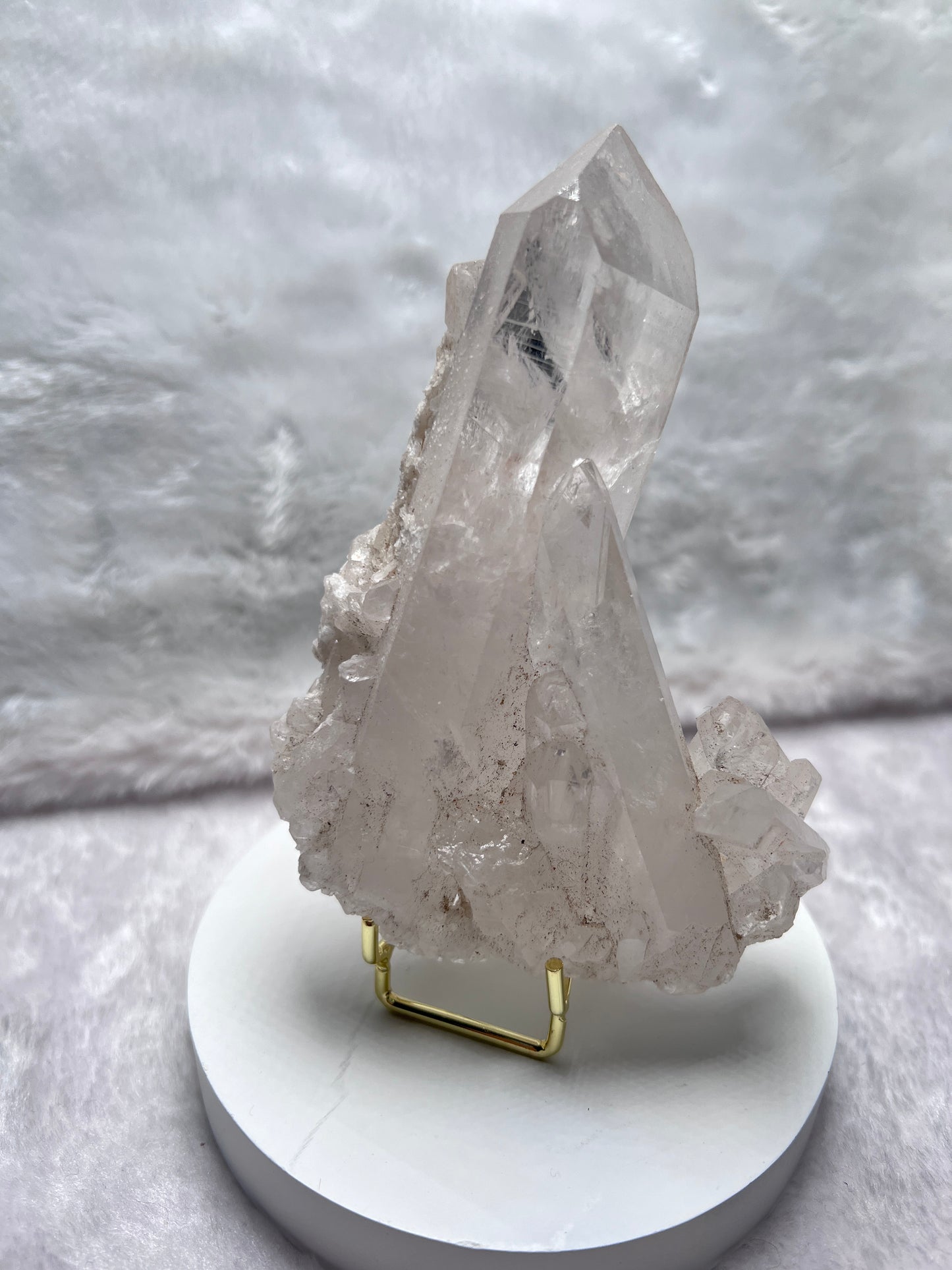 白水晶 晶簇-121*82*34mm+